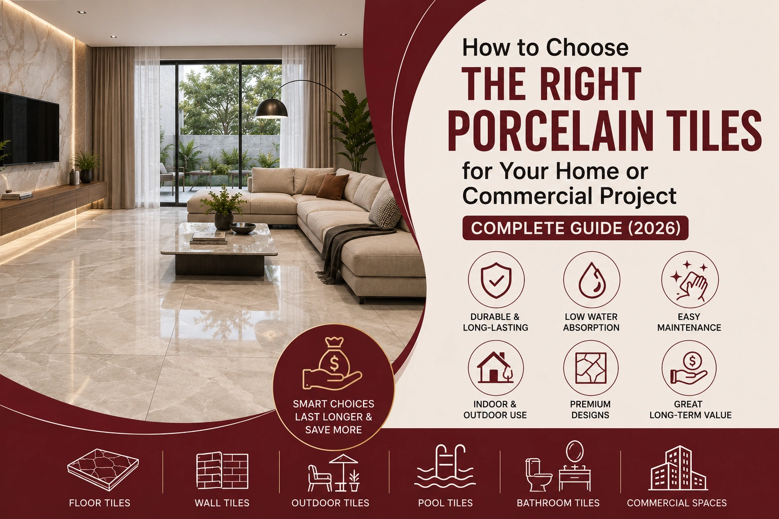 Porcelain Tiles Dubai: Everything You Need to Know Before Choosing Tiles for Your Home or Commercial Project (2026)